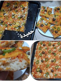صورة لوصفة بيتزا كاري🍕