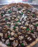 Tarta de chocolate y nueces