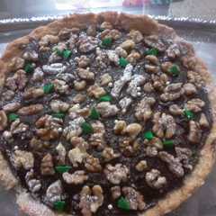 Foto principal de Tarta de chocolate y nueces