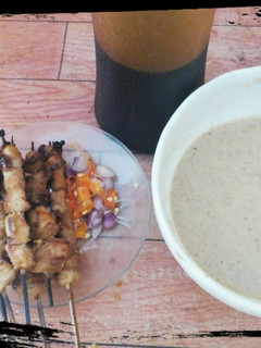 Foto resep Sate ayam bumbu kacang