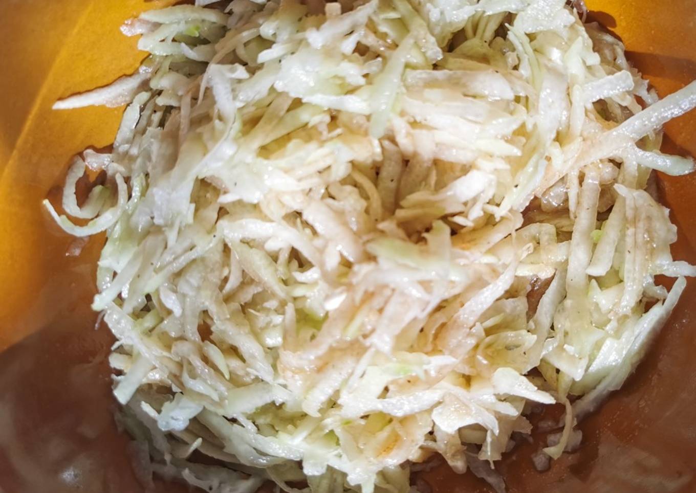 Chayote con vinagreta