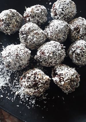 Una foto de Trufas Salvadoras con un Budín que no pudo ser! 😁