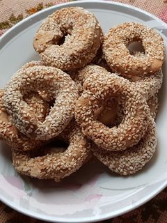 صورة لوصفة كعك السمسم