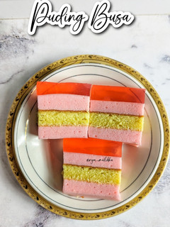 Foto resep Puding Bolu a.k.a Puding Busa