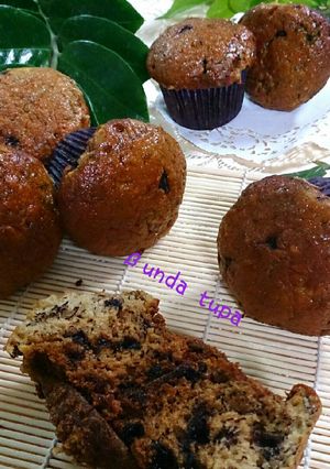 Foto resep Banana muffin choco chip