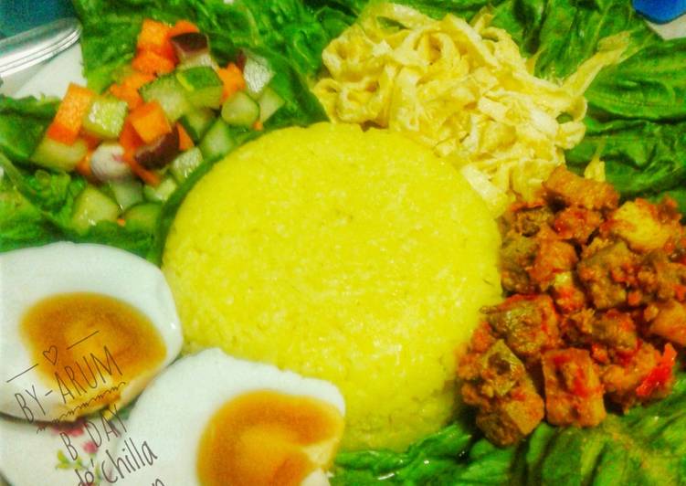 7 Resep: Nasi uduk/nasi kuning rice cooker Kekinian