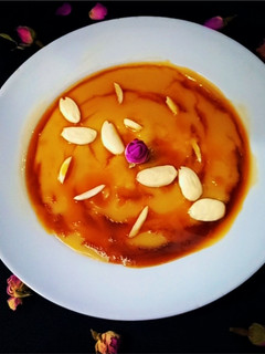 عکسی از دستور فرنی شیره انگور