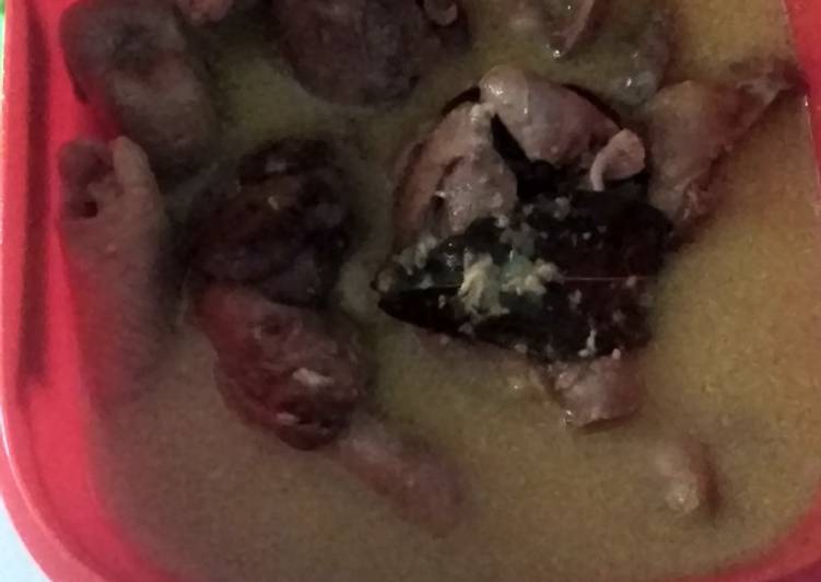 Cara meracik Gulai hati ampla yang nikmat