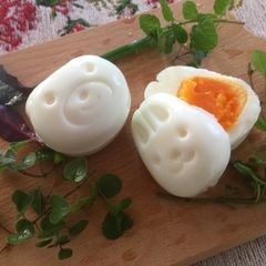 A picture of Kawaii Boiled Egg.