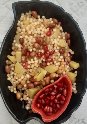 A picture of Sabudana khichdi.