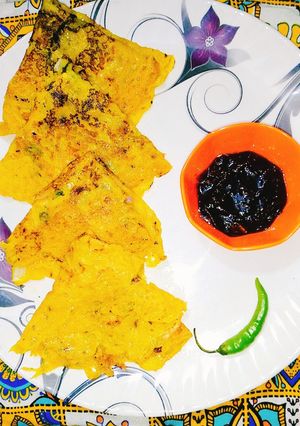 मैदे का चिल्ला (maide ka cheela recipe in hindi) रेसिपी मुख्य फोटो