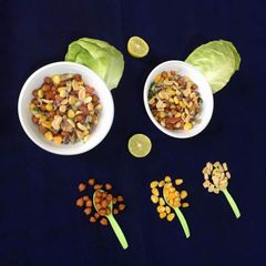 A picture of Mixed Chana Chaat.