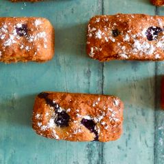 Blueberry Banana Bread A picture of Blueberry Banana Bread.