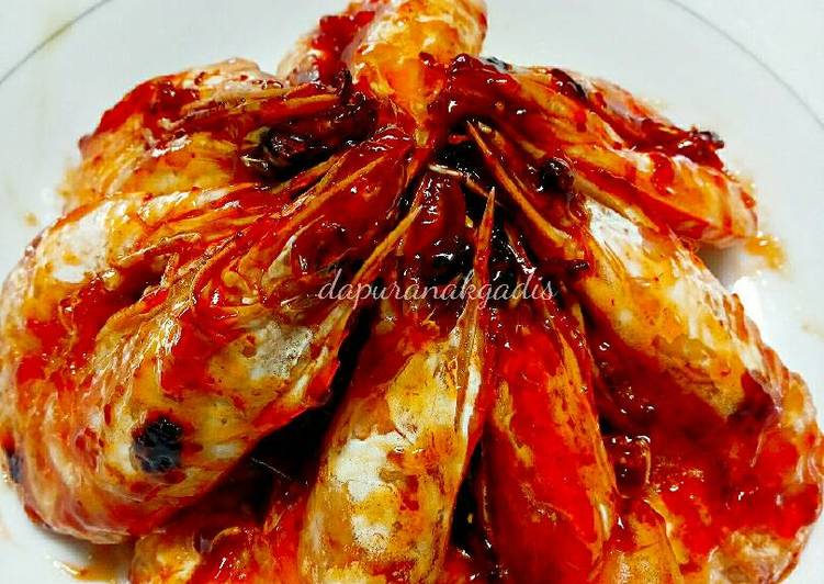 Udang goreng saus