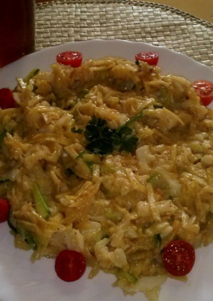 Una foto de Bacalao à brás