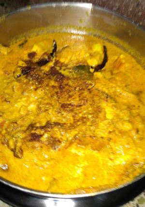 A picture of Posto paneer.