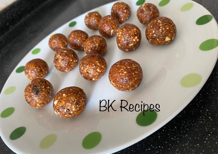 Recipe of Super Quick Homemade Healthy Immunity Balls