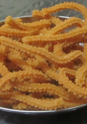 A picture of Muthusaram (Mullu Murukku).