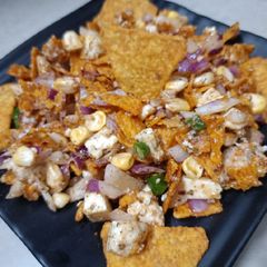 A picture of Nachos Bhel.