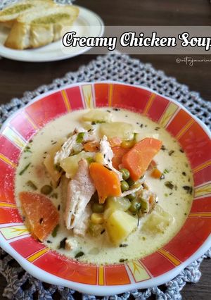 Foto resep Creamy Chicken Soup