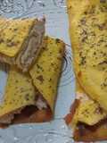Crespelle aromatizzate al basilico