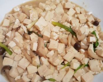 How To Make Recipe Sauteed Silky Tofu Savory Delicious