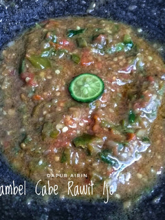 Foto resep Sambel Cabe Rawit Ijo