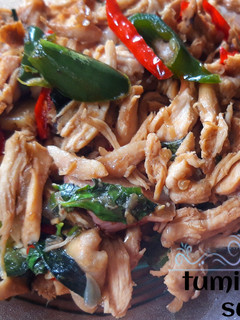 Foto resep Tumis ayam suwir