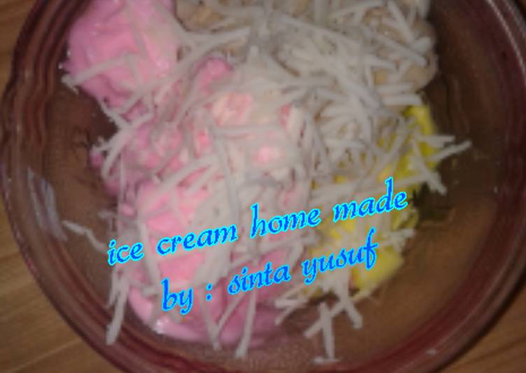 Ice cream Home made