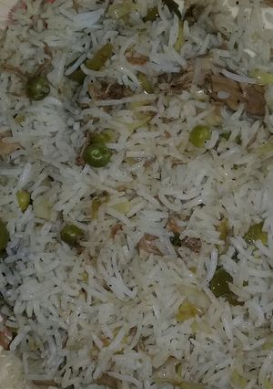 A picture of Vegetable fried rice.