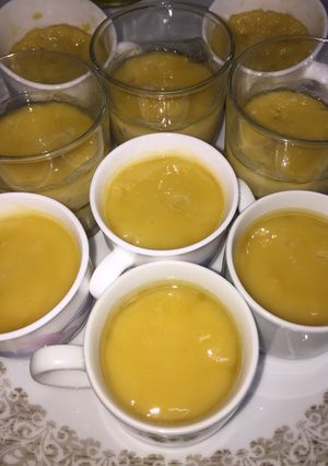 Una foto de Tocinillos de cielo con Pedro Ximénez en microondas