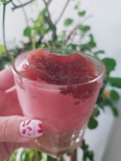 Una foto de Vasito de fresas