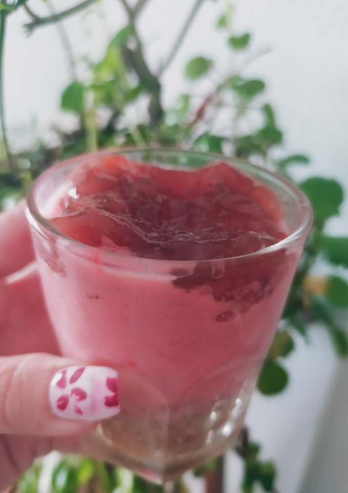 Una foto de Vasito de fresas