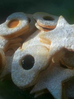 Tea süti linzer recept fotója