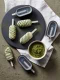 Helado cremoso de té matcha | Moldes para helado cremoso - Lékué