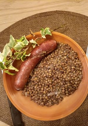 Une photo de Saucisses-lentilles à ma façon