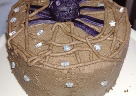 Mi torta de Halloween 😂😂🎃🎃