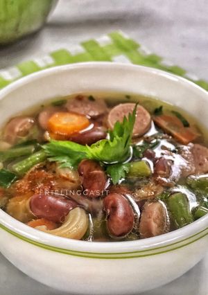 Foto resep Sup Kacang Merah, Empuk dg Metode 5-30-7-30
