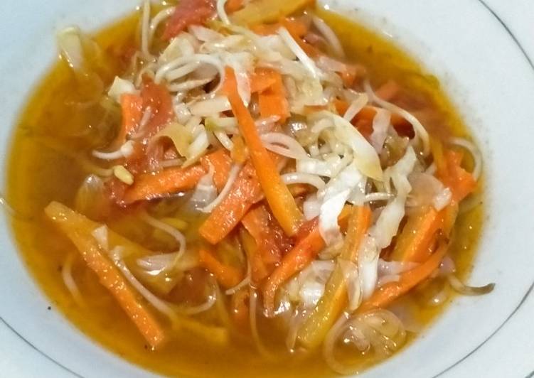 Resep Sayur Mix Tiram WKT (Wortel Kol Tauge), Bikin Ngiler