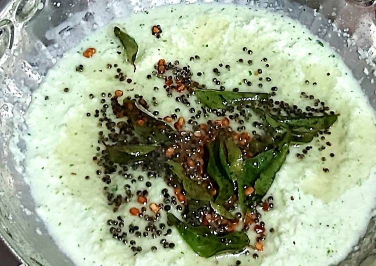 Step-by-Step Guide to Make Homemade Coconut chutney for dosa