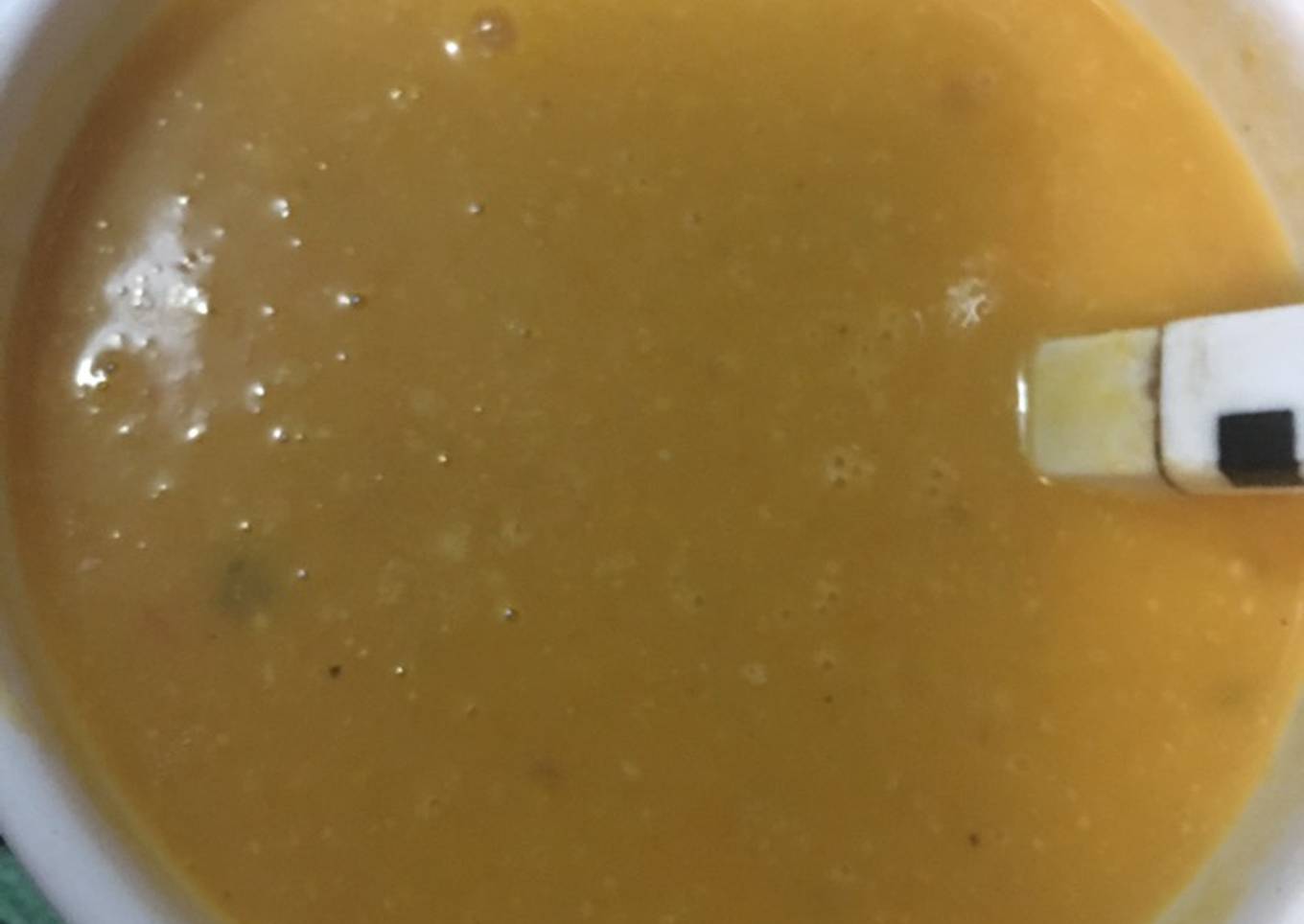 Sopa crema de zapallo