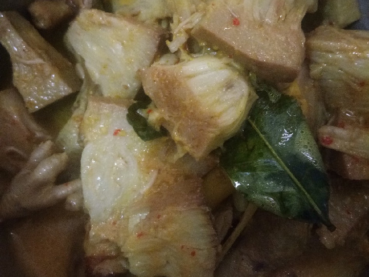 Cara Bikin Kuah santan sayur nangka &amp;amp; ceker Istimewa