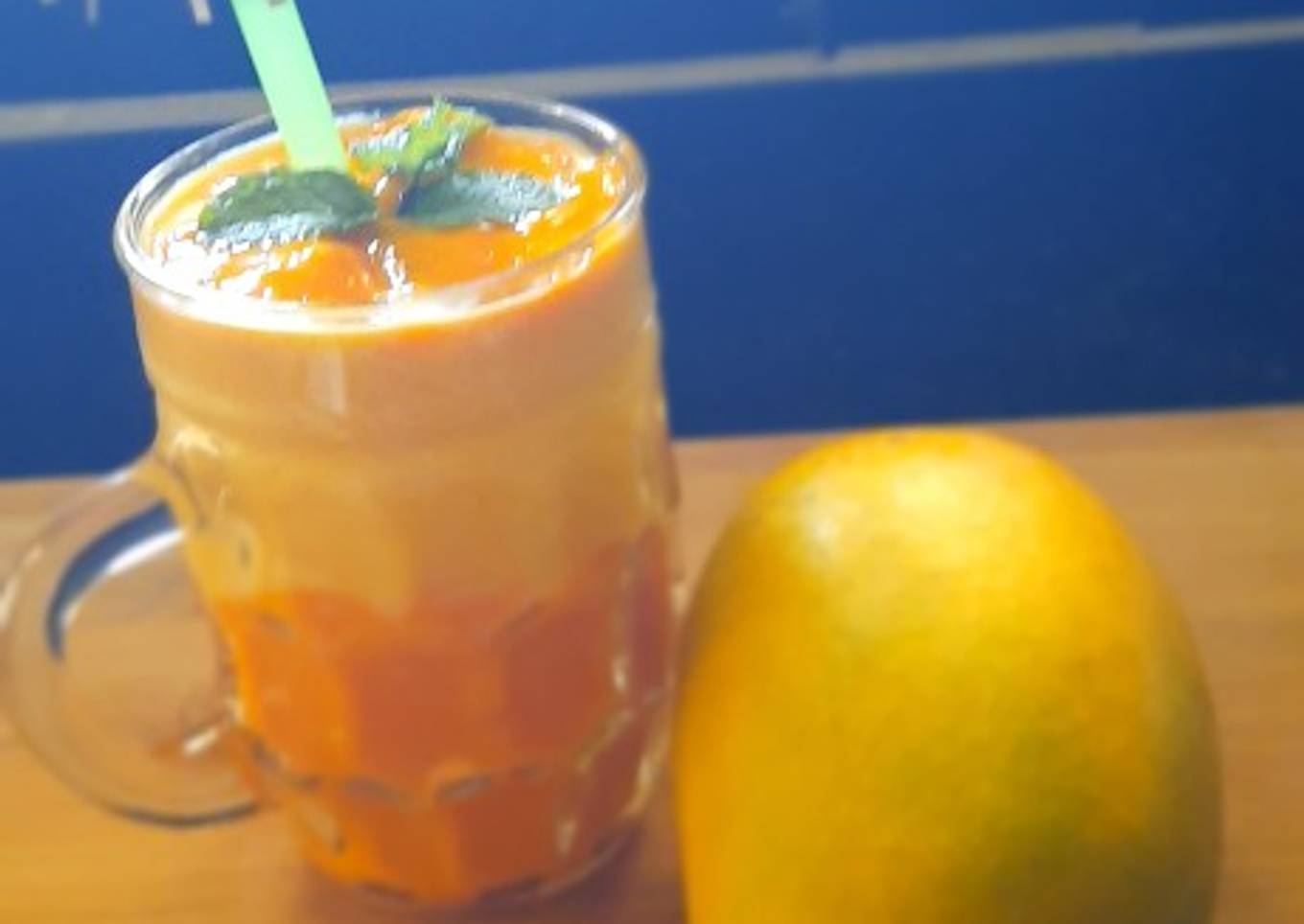Mango Dalgona Lassi