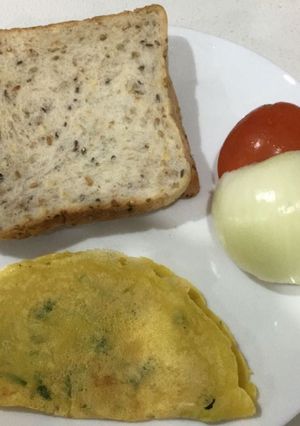 A picture of Veg omlet.
