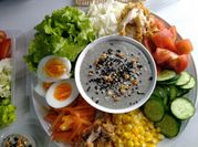 Gambar salad timun jepang mayo