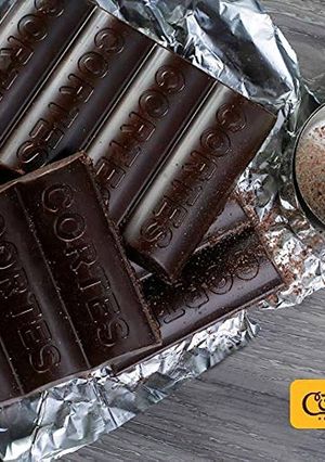 Una foto de Chocolate Calienta Vegetariano