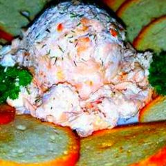 Mike's Lobster & King Crab Claw Cheese Spread A picture of Mike's Lobster & King Crab Claw Cheese Spread.