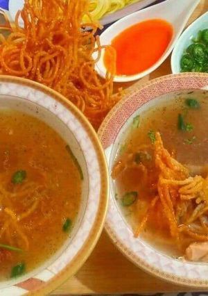 A picture of Thai soup.