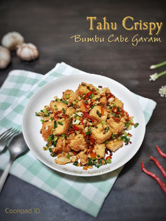 Foto resep Tahu Crispy Bumbu Cabe Garam
