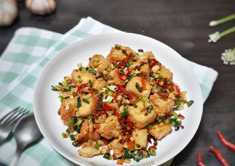 Tahu Crispy Bumbu Cabe Garam